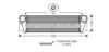 AVA QUALITY COOLING BW4374 Intercooler, charger